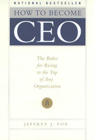 Cover of How to become CEO