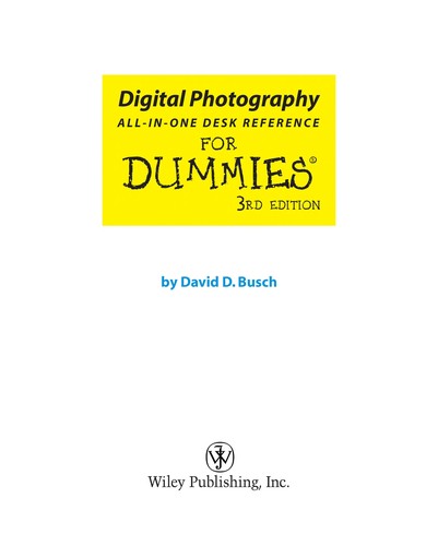 Cover of Digital photography