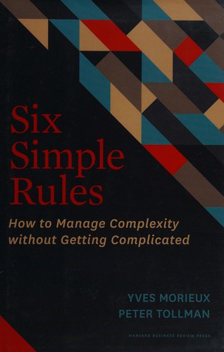 Cover of Six simple rules