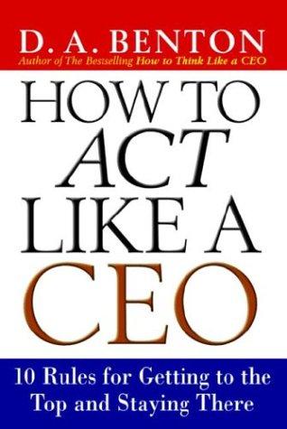 Cover of How to Act Like a CEO