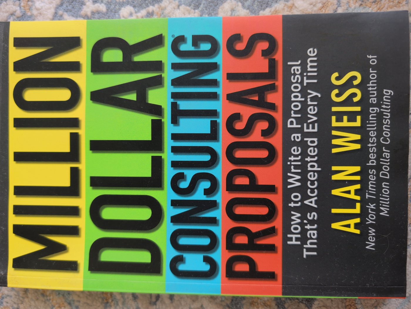 Cover of Million dollar consulting proposals